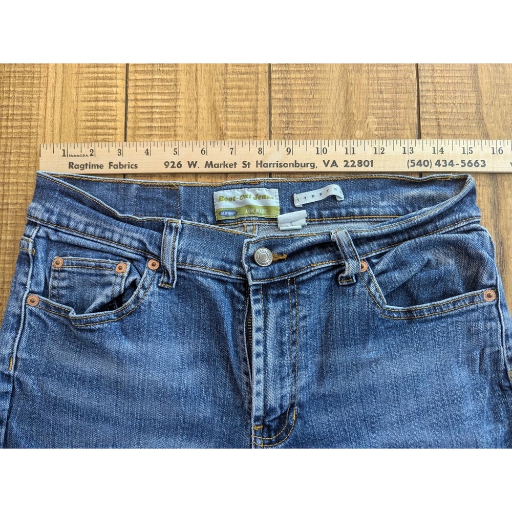 Old Navy Women's Boot Cut Jeans - Blue - Picture 5 of 7